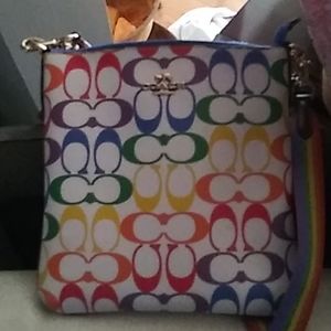 Pride Genuine Coach satchel